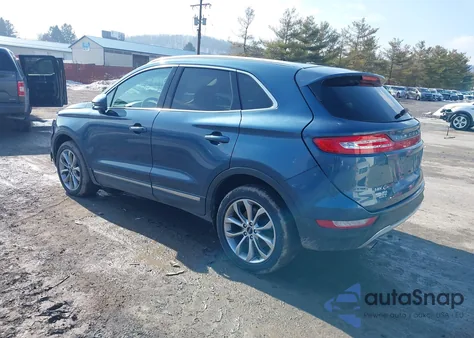 2018 Lincoln Mkc Select z USA, uszkodzony, nr VIN 5LMCJ2D95JUL03583